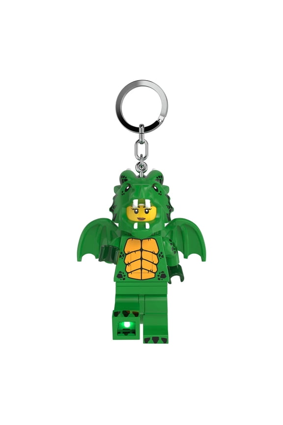 LEGO Minifigures Keychain Light - Dragon Suit Girl - 3 Inch Tall Figure (KE224H)