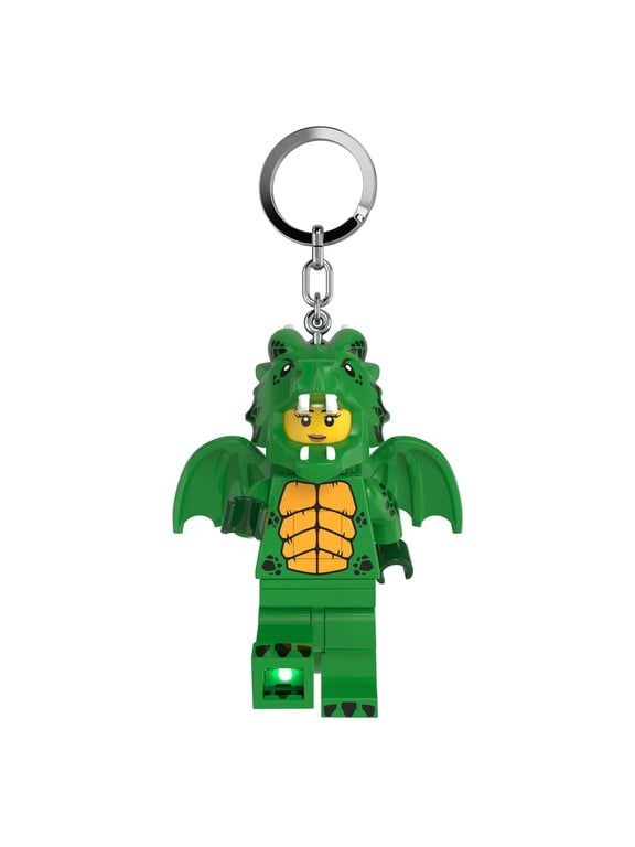 LEGO Minifigures Keychain Light - Dragon Suit Girl - 3 Inch Tall Figure (KE224H)
