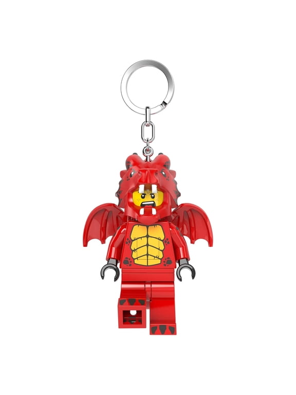 LEGO Minifigures Keychain Light - Dragon Suit Guy - 3 Inch Tall Figure (KE196H)