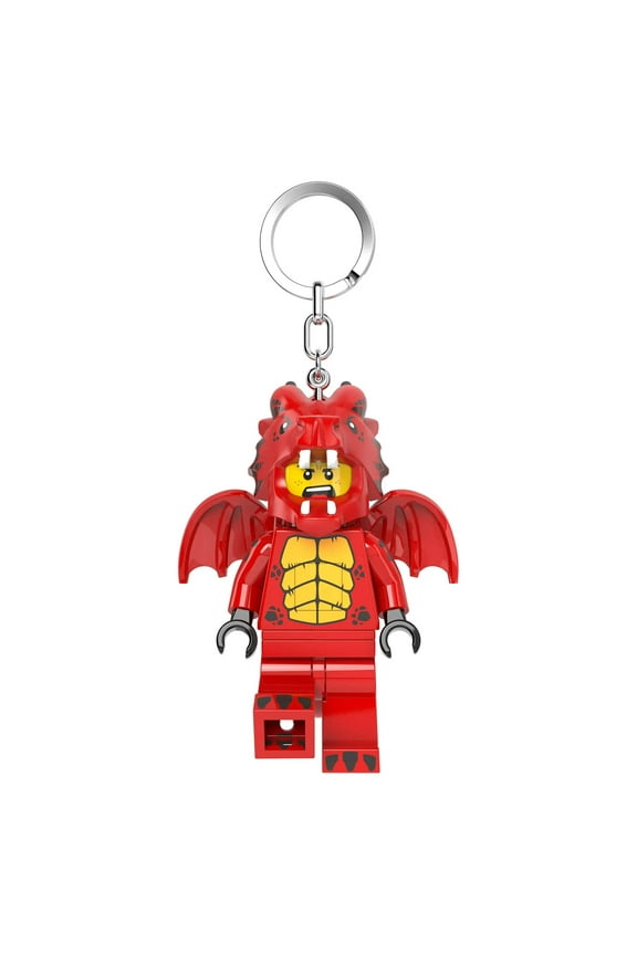 LEGO Minifigures Keychain Light - Dragon Suit Guy - 3 Inch Tall Figure (KE196H)