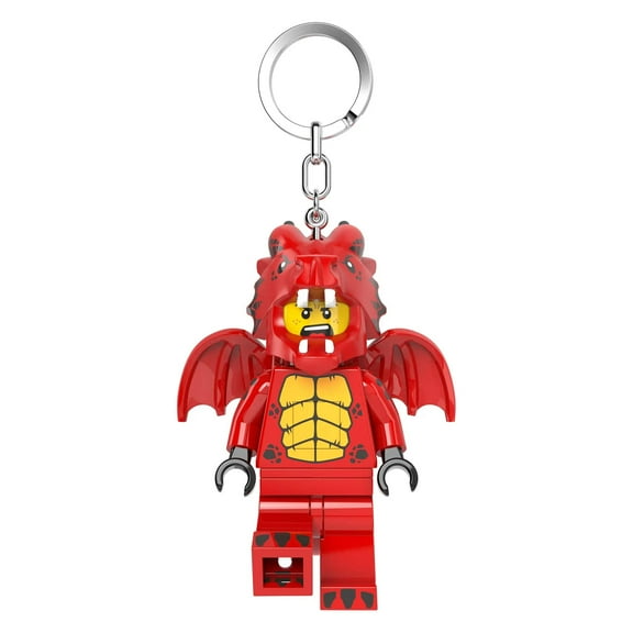LEGO Minifigures Keychain Light - Dragon Suit Guy - 3 Inch Tall Figure (KE196H)