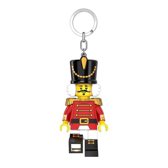 LEGO Minifigures Keychain Light - Nutcracker - 3 Inch Tall Figure (KE214H)