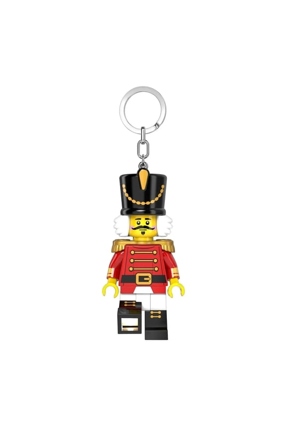 LEGO Minifigures Keychain Light - Nutcracker - 3 Inch Tall Figure (KE214H)