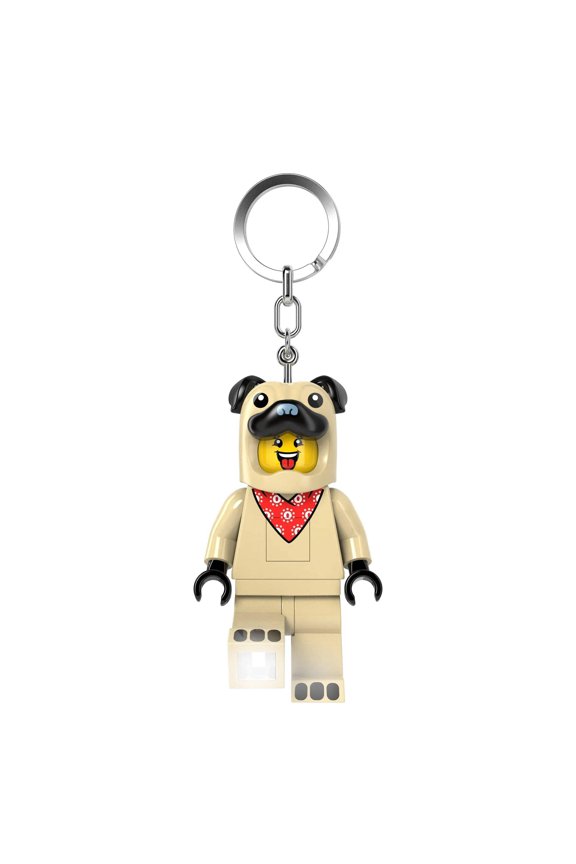 LEGO Minifigures Keychain Light - Pug - 3 Inch Tall Figure (KE213H)