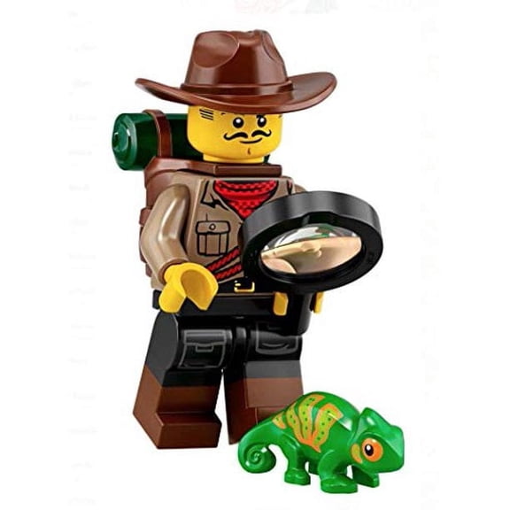 LEGO Minifigures Series 19 Jungle Explorer Minifigure with Chameleon