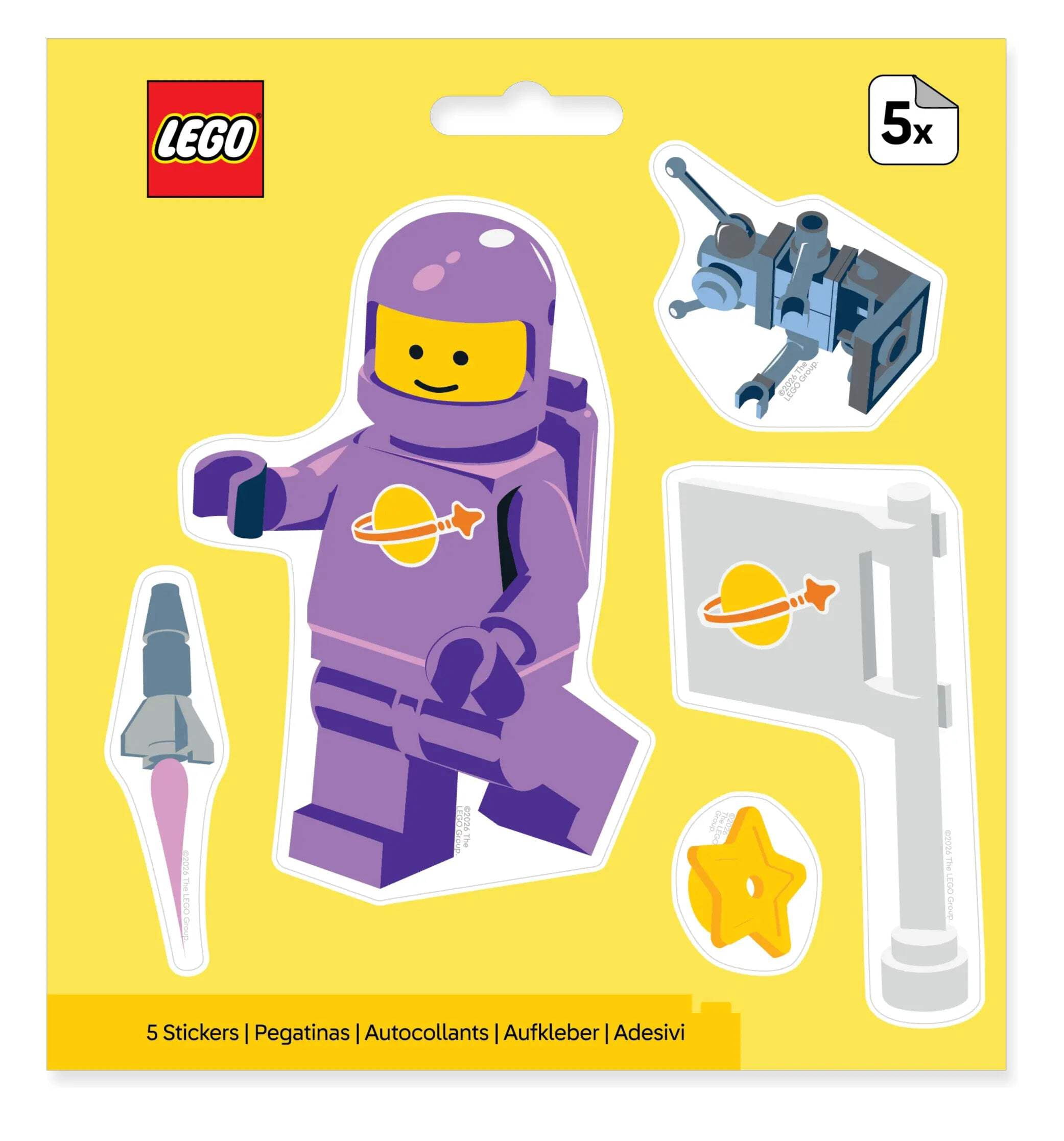 LEGO Minifigures Sticker - Spaceman (53823) - Walmart.com