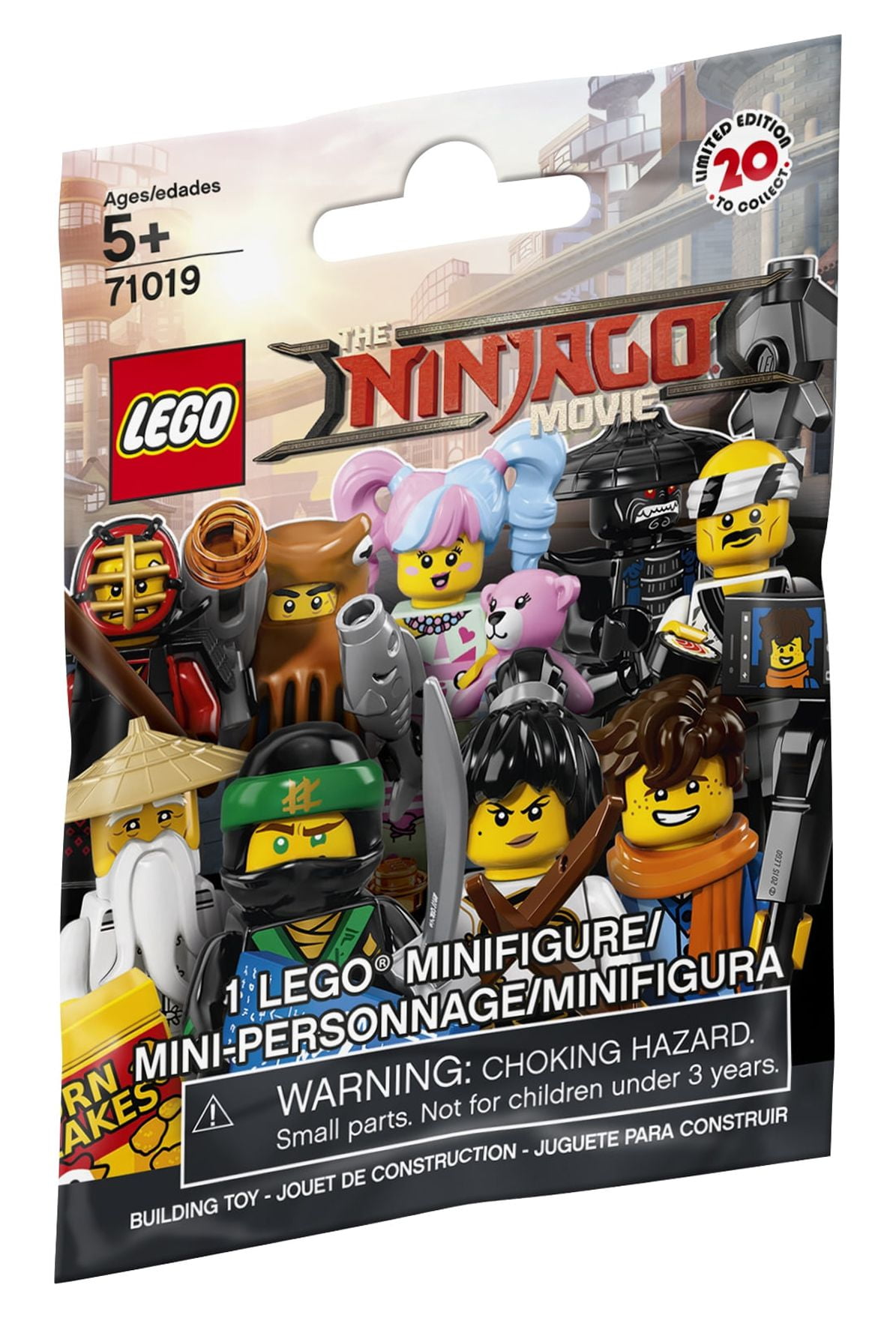 LEGO Minifigures THE LEGO® NINJAGO® MOVIE - 71019 (Includes any one  character)