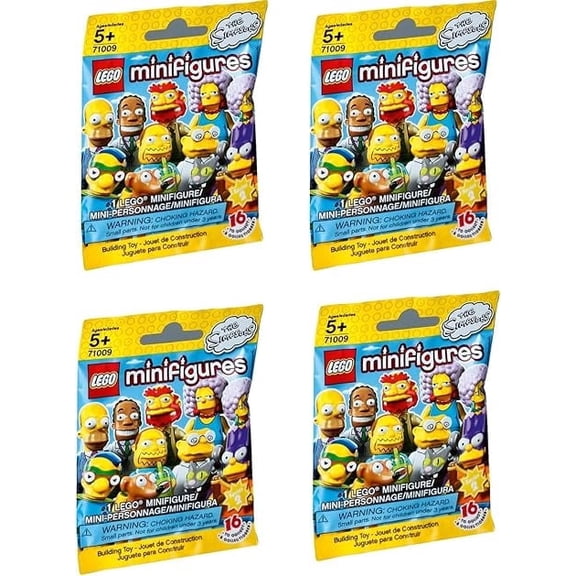 LEGO Minifigures The Simpsons Series 2 - Four Random Packs (71009)