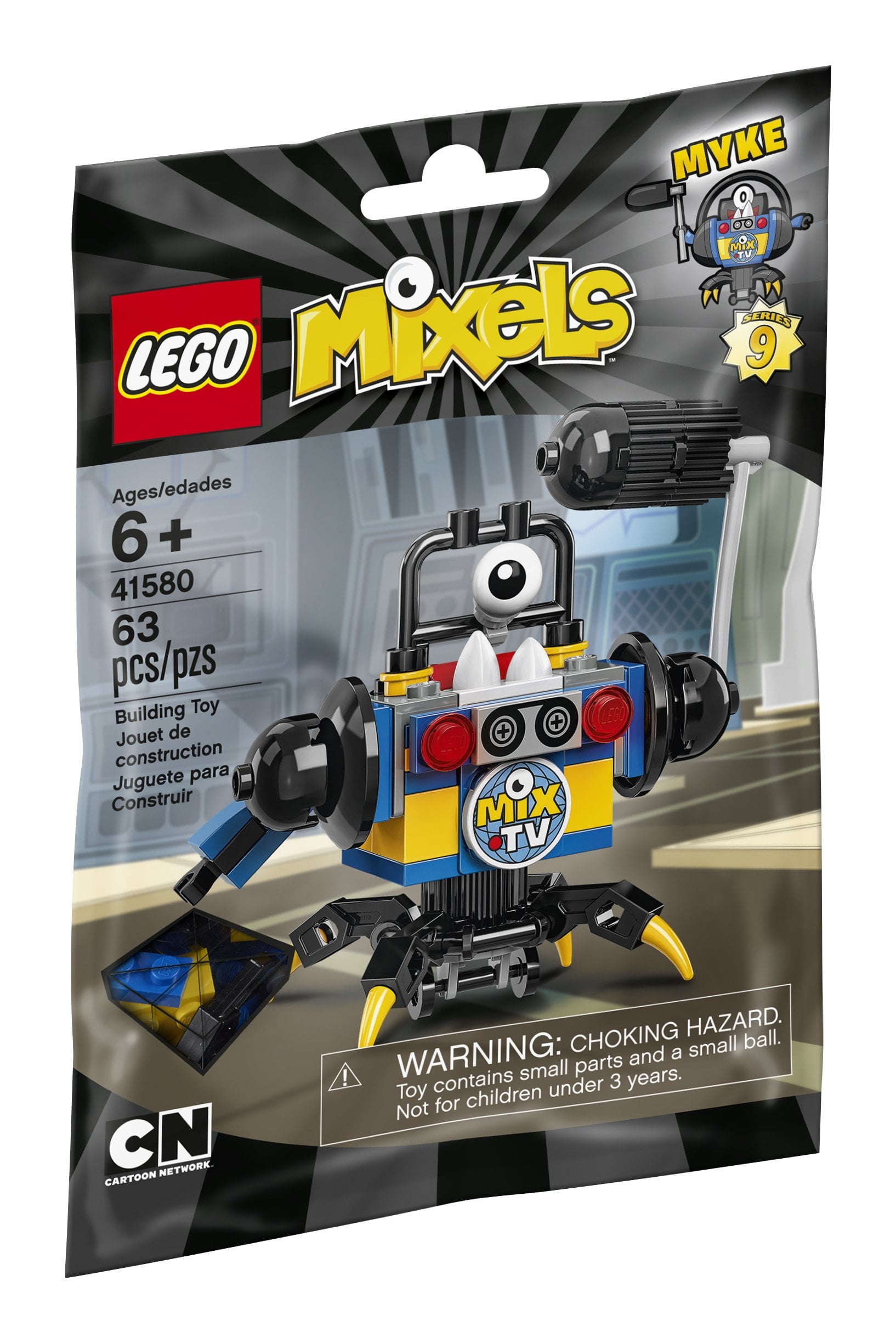 LEGO Mixels 41580 Myke Building Kit (63 Piece) - Walmart.com