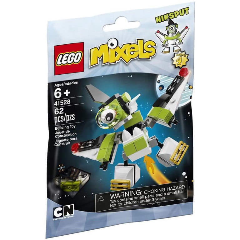 LEGO Mixels Series 4 Niksput Set #41528 [Bagged] - Walmart.com