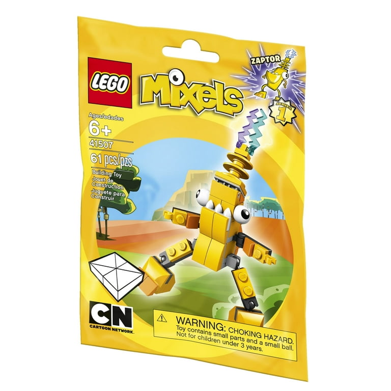 LEGO Mixels Series 1 Zaptor Set #41507 - Walmart.com