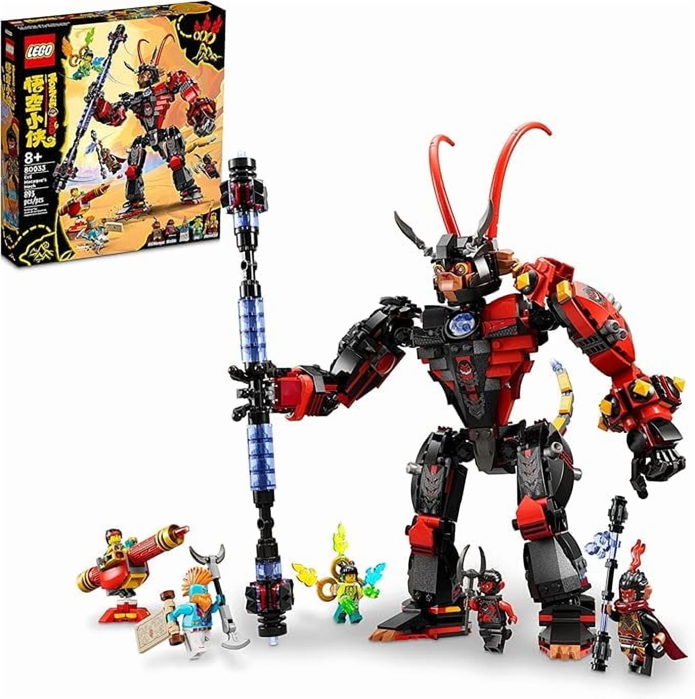 LEGO Monkie Kid 80033 Evil Macaque's Mech - Walmart.com