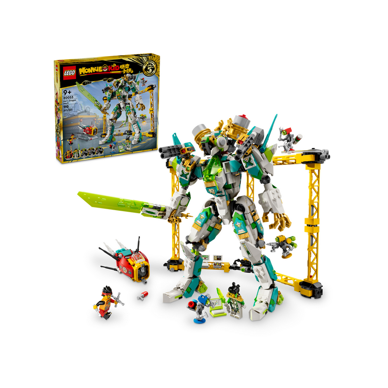 LEGO Monkie Kid Mei's Dragon Mech 80053 - Walmart.com