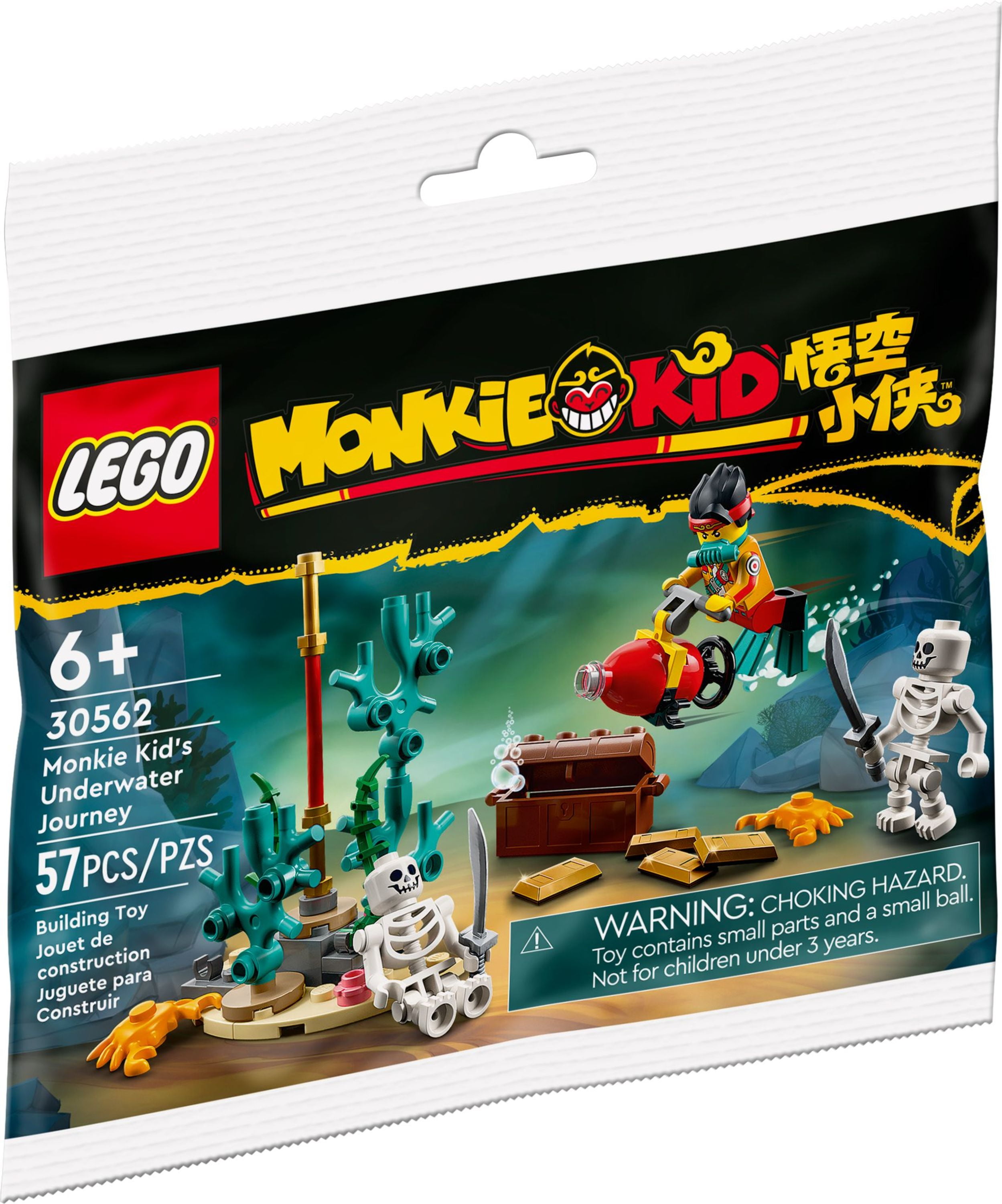LEGO Monkie Kid's Underwater Journey 30562 - Walmart.com