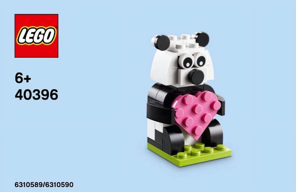 LEGO Monthly Build Valentine Panda 40396 - Walmart.com