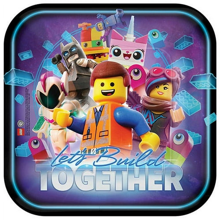 Lego paper plates sales