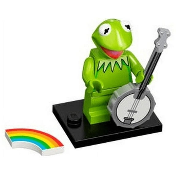 LEGO Muppet Series Collectible Kermit the Frog Minifigure, Plastic Multicolor, 0.07 oz