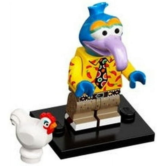 LEGO Muppets Series Gonzo Collectible Minifigure 71033 (Sealed) with Camilla the Chicken