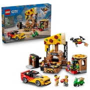 LEGO City Pizza Delivery Experience with Vehicles - Building Toy for Boys & Girls, Ages 6+ - Toy Car & Truck for Kids - Gift for Birthdays - 60496