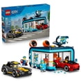 thumbnail image 1 of LEGO City Drive-Through Car Wash - Building Toy for Boys & Girls, Ages 6+ - Includes 2 Toy Cars & 4 Minifigures - Gift for Kids Birthdays - 60497, 1 of 8