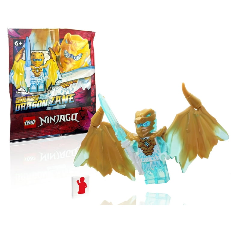 LEGO NINJAGO Crystalized Minifigure - Zane (Golden Dragon) with