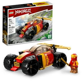 LEGO NINJAGO Kai and Ras' Car and Bike Battle 71789 Beginner Building Toy  Set, Features a Ninja Car Toy and Bike Plus 2 Minifigures, Birthday Gift  for Toddlers and Kids Who are