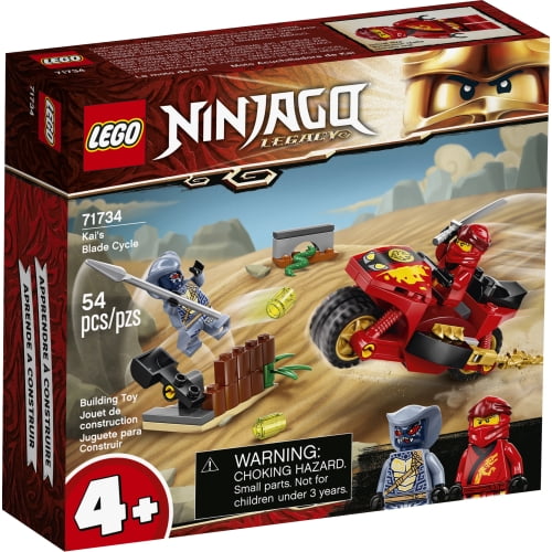 LEGO, NINJAGO Kai‚Äôs Blade Cycle, 71734, includes 2 minifigures