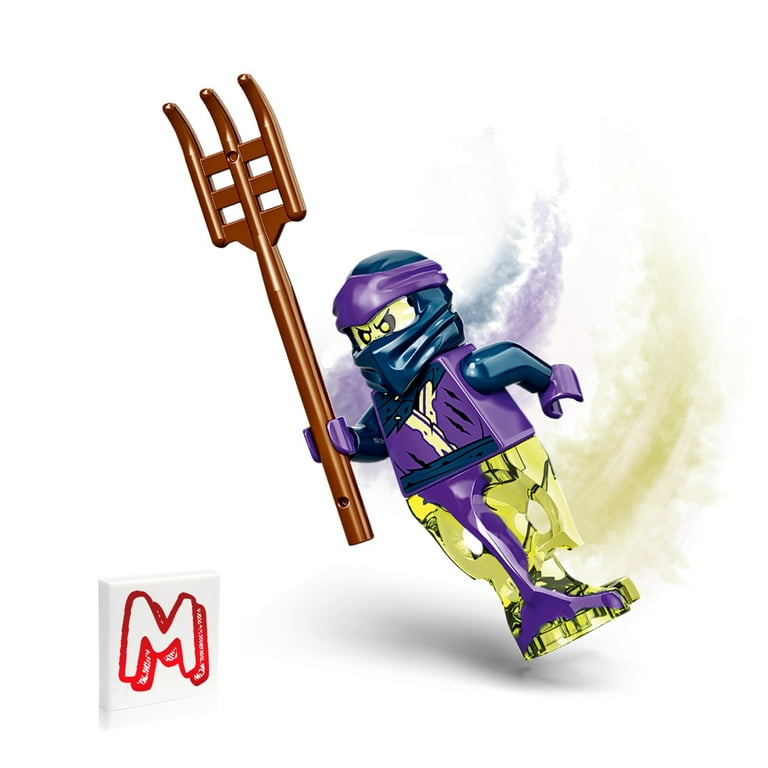LEGO NINJAGO Legacy MiniFigure - Ghost with Skull Face and LEGO NINJAGO Legacy MiniFigure - Ghost with Skull Face and