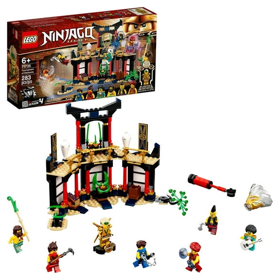 LEGO NINJAGO Legacy Tournament of Elements 71735 Building Toy (283 Pieces)