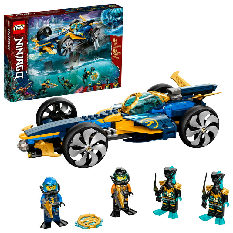LEGO NINJAGO Ninja Sub Speeder 71752 Building Toy Includes Cole and Jay Minifigures (356 Pieces) - Walmart.com