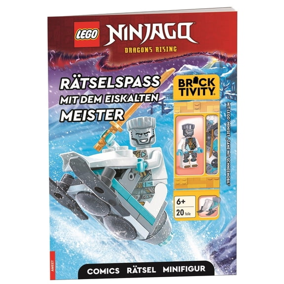 LEGO NINJAGO - Rtselspa mit dem eiskalten Ninja: mit Miniset "Zane mit Schneemo (Paperback)