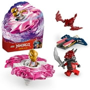 LEGO NINJAGO Sora's Dragon Spinjitzu Spinner - Spinning Blade Battle Building Toy for Kids, Boys and Girls, Ages 6+ - with 2 Minifigures - Gift Idea for Birthdays - 71824
