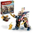 thumbnail interactive-video image 1 of LEGO NINJAGO Sora’s Transforming Mech Bike Racer 71792 Building Toys for Kids, Featuring a Mech Ninja bike racer, a Baby Dragon and 3 Minifigures, Gift for Kids Aged 8+, 1 of 8