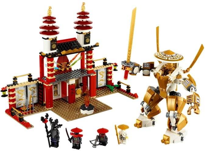 Lego ninjago sets temple sale