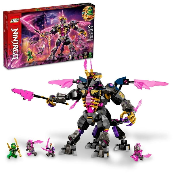 LEGO NINJAGO The Crystal King 71772 Ninja Villain Building Toy Set
