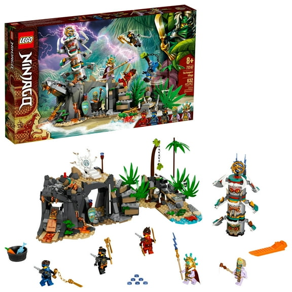 LEGO NINJAGO The Keepers Village 71747 Building Toy Ninja Playset (632 Pieces)