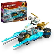 LEGO NINJAGO Zane’s Ice Motorcycle Toy with 1 Minifigure, Ninja Gift for Kids Ages 7 and up, 71816