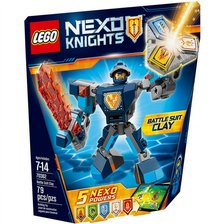 LEGO Nexo Knights Battle Suit Clay 70362 Walmart