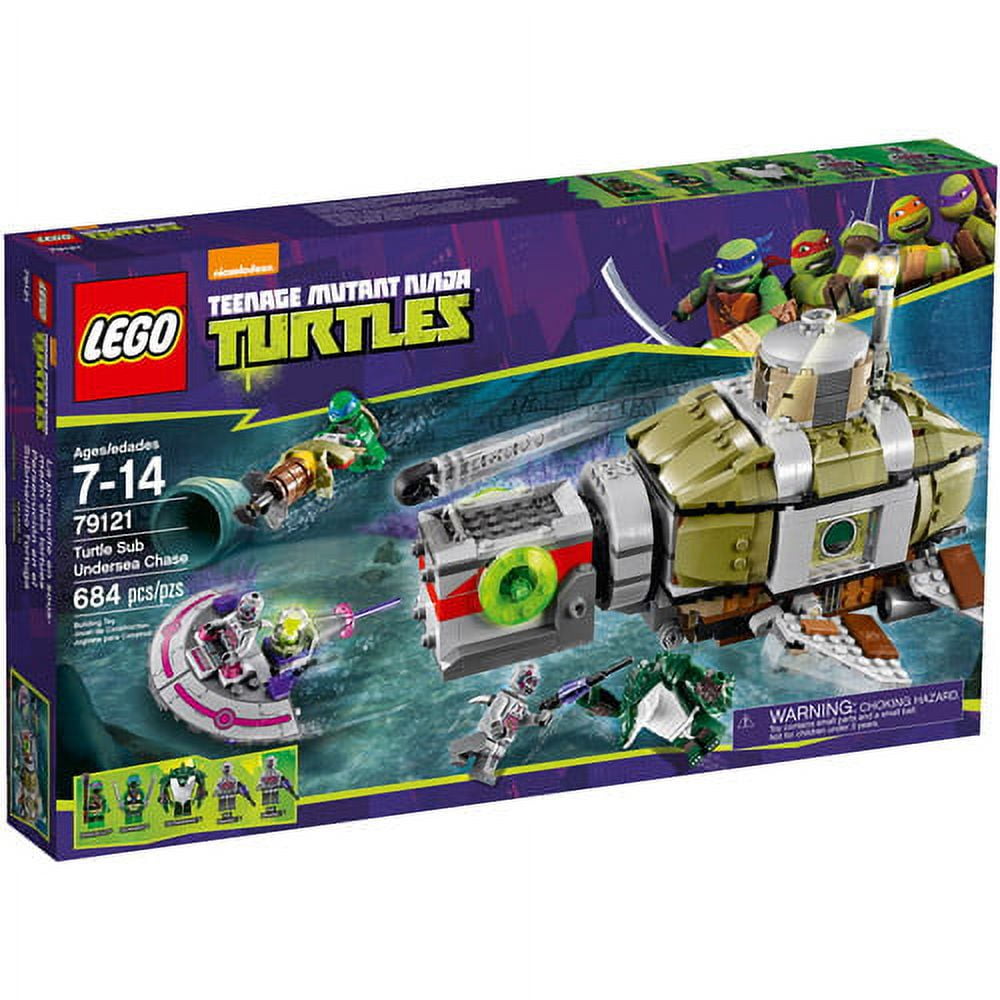 LEGO Ninja Turtles Turtle Sub Undersea Chase Play Set - Walmart.com