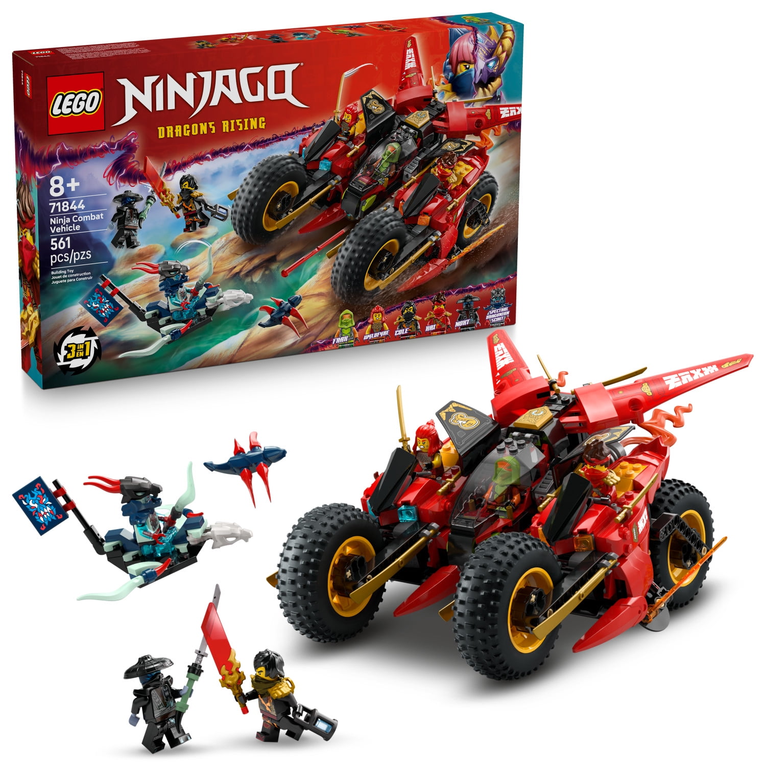 雲龍　NＴ-9 LEGO NINJAGO Arin's Spinjitzu Battle Mech Building Toy