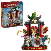 LEGO NINJAGO Ninja Character Display 15th Anniversary Building Toy for Kids, Ages 14+ - Ninja Playset W/Elemental Master of Lightning + 7 Minifigures - Gift Idea for Teen Boys & Girls - 71866