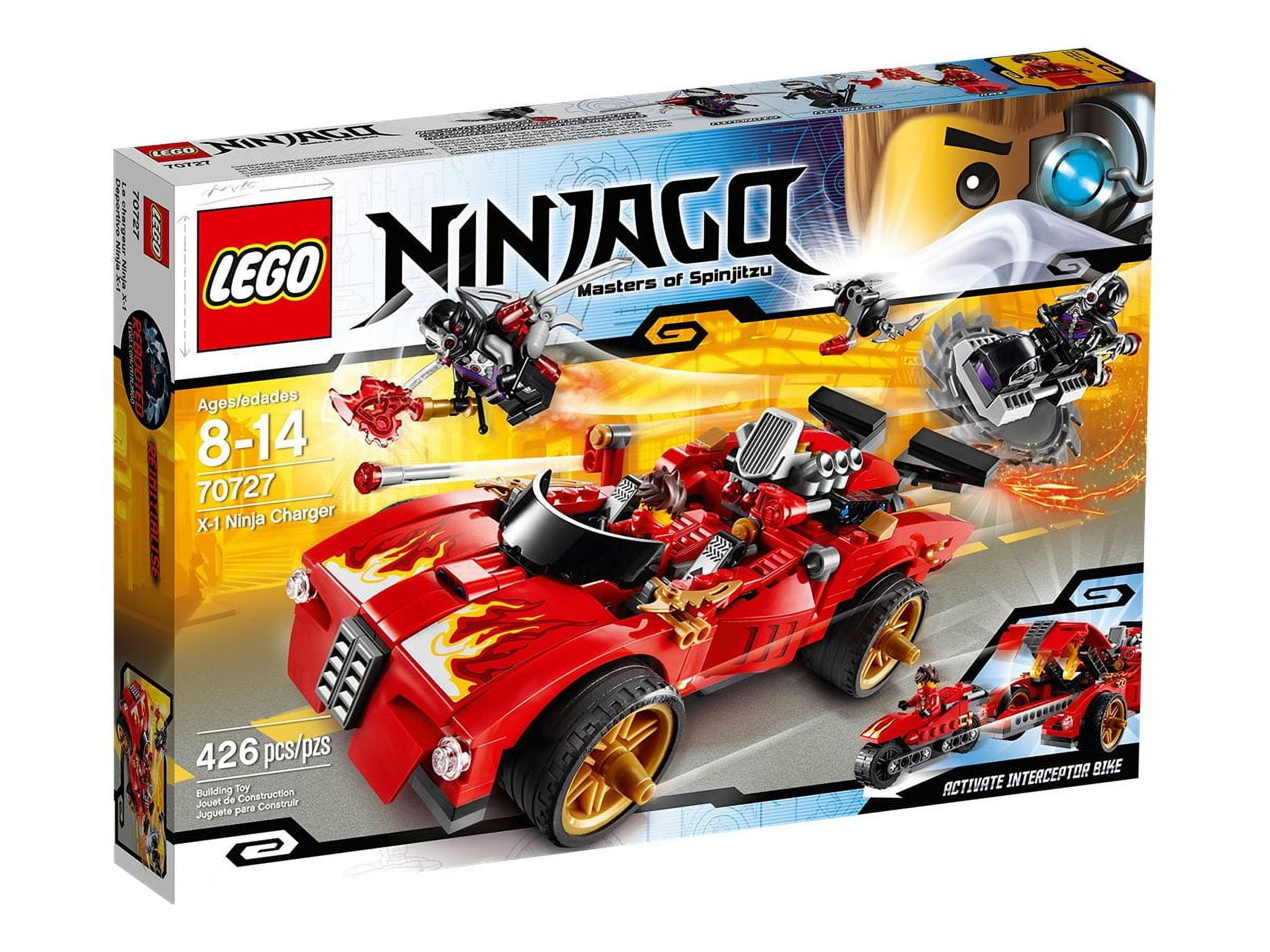 フラーレン　ニャー子 LEGO Ninjago 70727 - X-1 Ninja Charger - Walmart.com