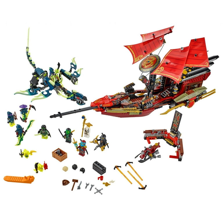 未開封新品 Totally Spaced Out Galaxy LEGO Ninjago 70738 Final Flight of Destiny's Bounty Building