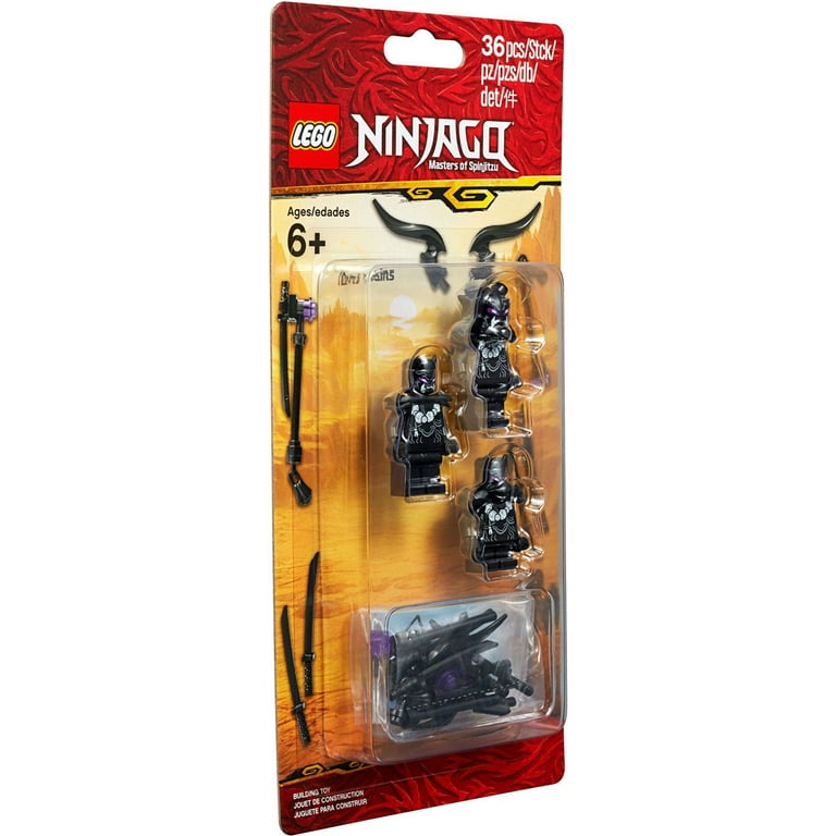 3台セット LEGO Ninjago Accessory Interlocking Block Building Set, 3 Count