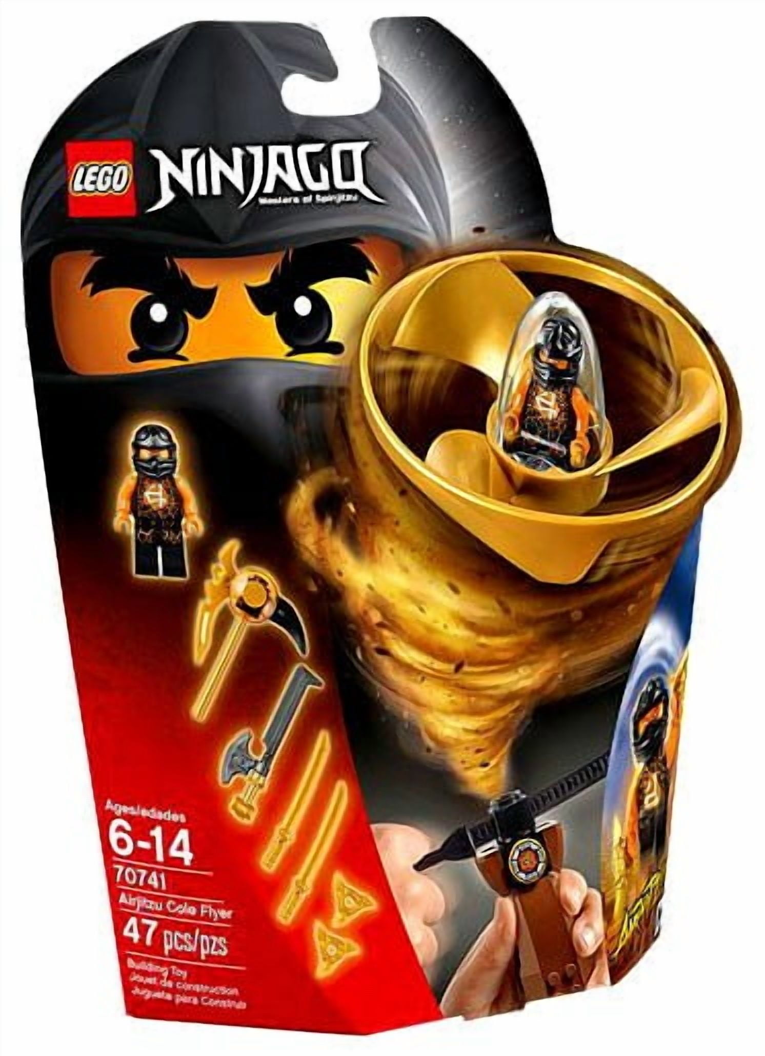 LEGO Ninjago Airjitzu Cole Flyer 47 Piece Building Kit 70741