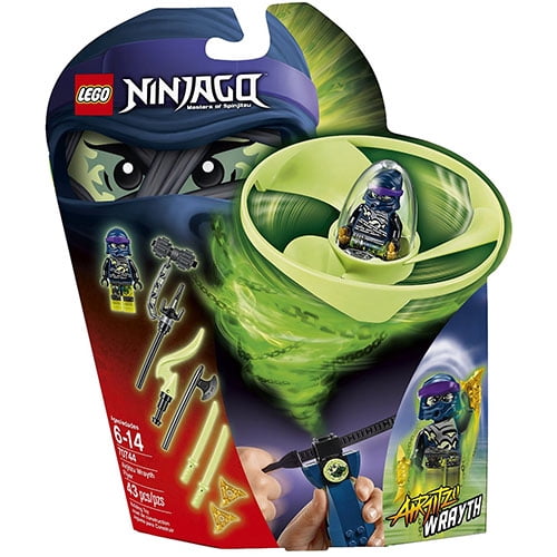 LEGO Ninjago Airjitzu Wrayth Flyer Ghost Warrior Minifigure