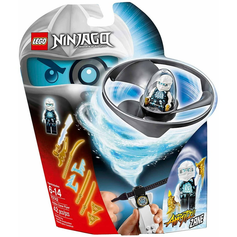 LEGO Ninjago Airjitzu Zane Flyer with Ninja Weapons and Minifigure