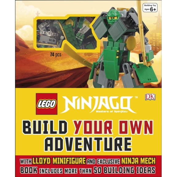 Pre-Owned LEGO® Ninjago Build Your Own Adventure (Hardcover)