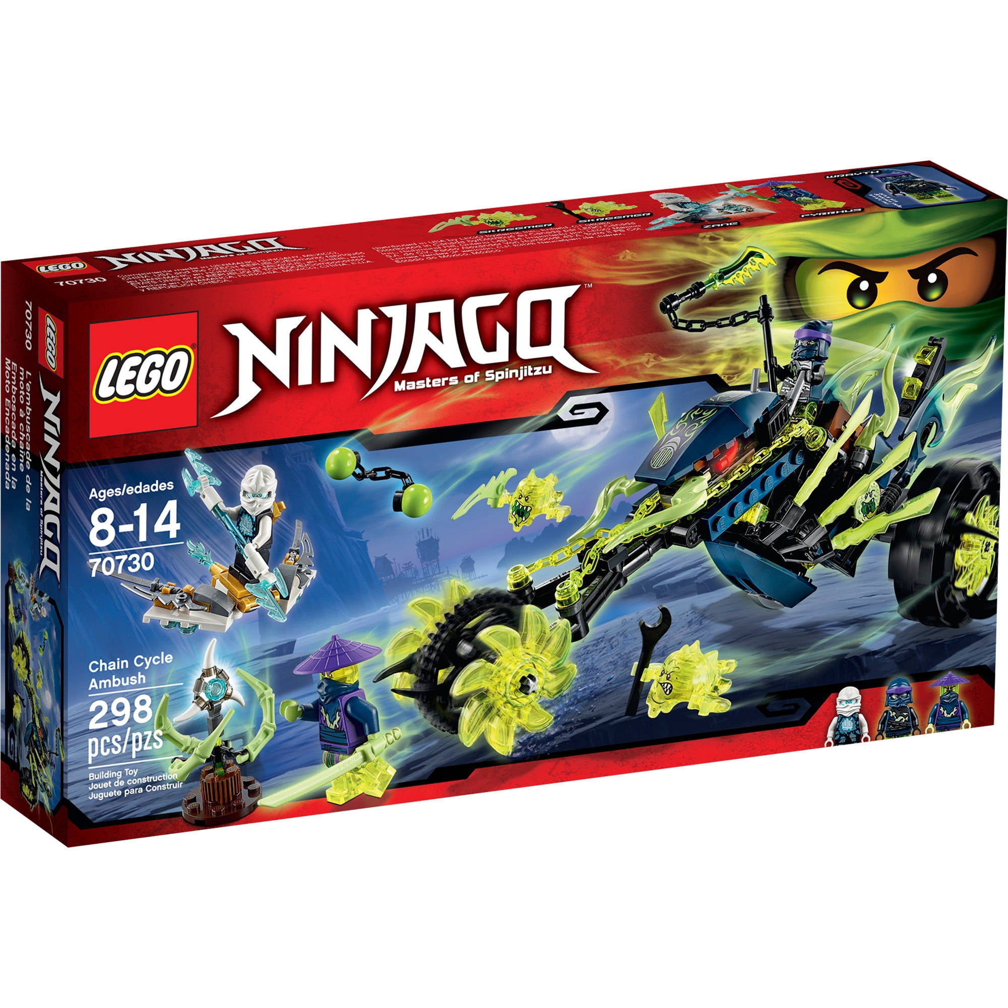 LEGO Ninjago Chain Cycle Ambush 70730 Walmart