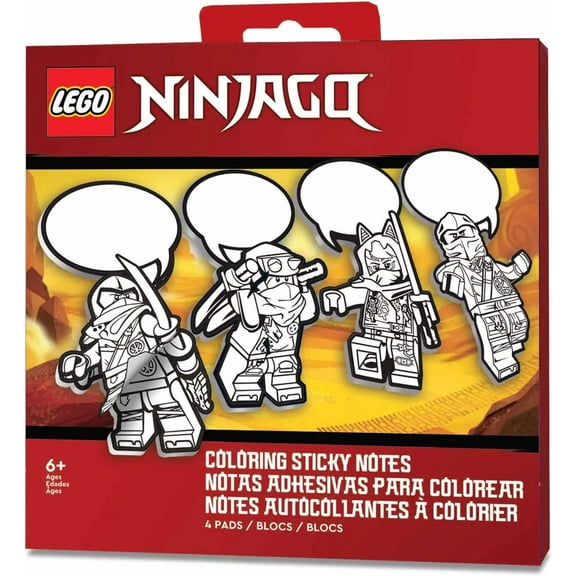 LEGO Ninjago Coloring Sticky Notes - Dragons Rising (53457)